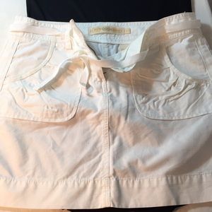 J. Crew white skirt, 100% cotton, size 4, NWOT